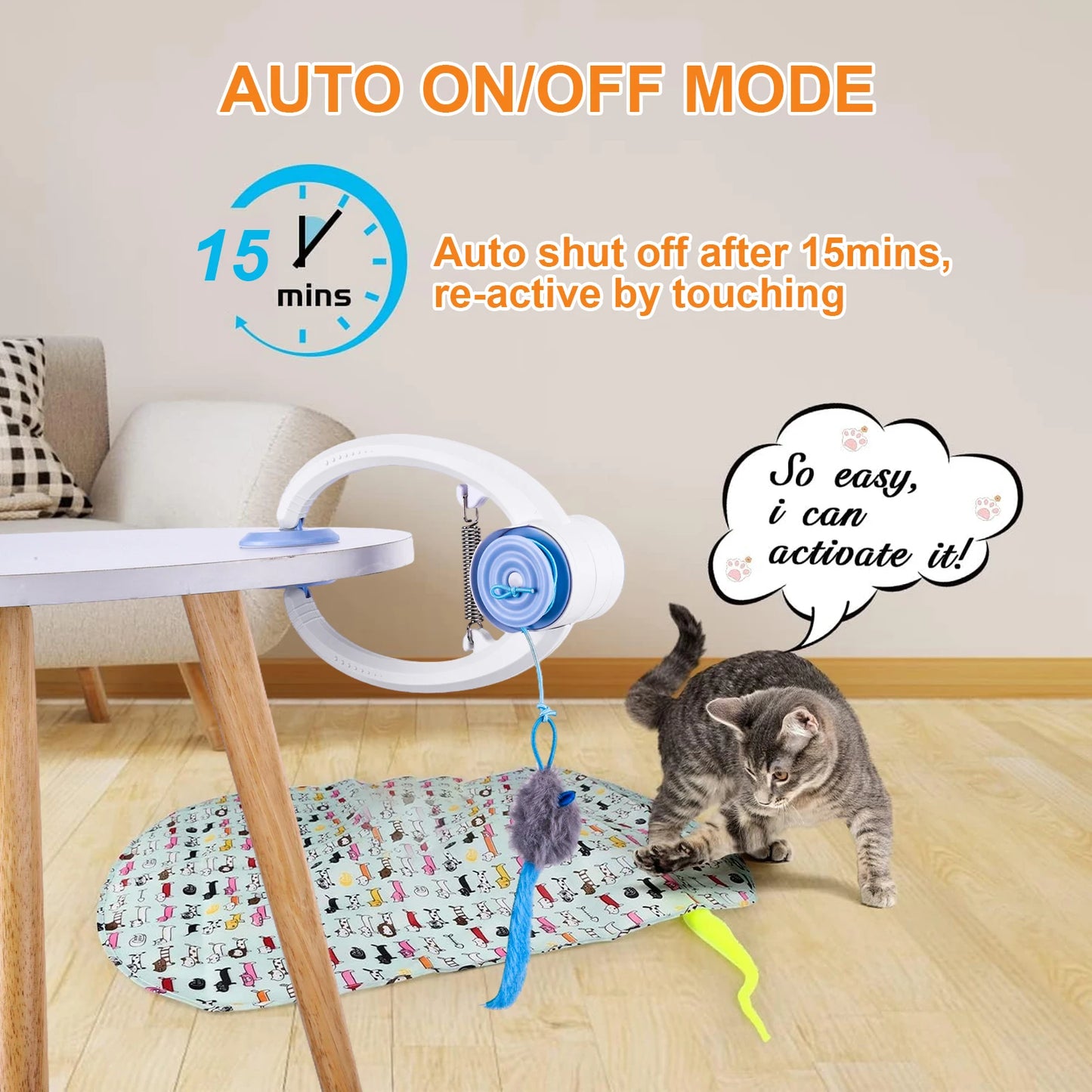 Pawmatic™ Automatic Cat Toy