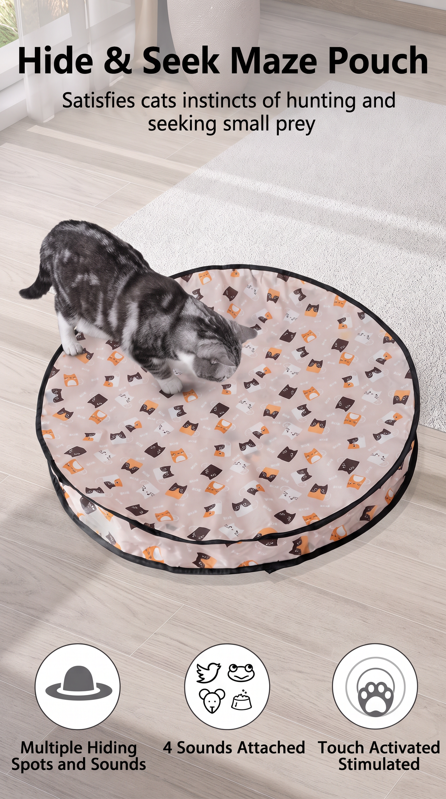 Pawmatic™ Hide And Seek Cat Toy
